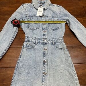 Zara denim dress